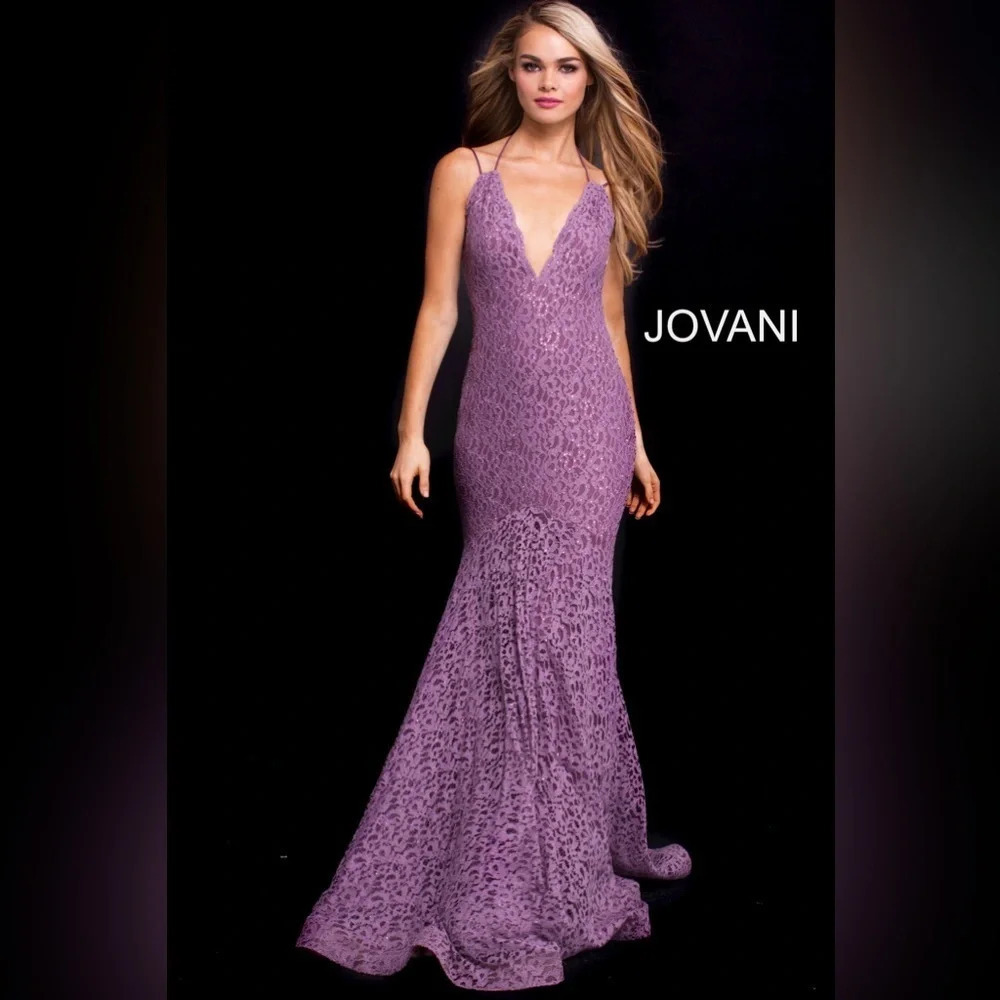 NWT JOVANI PROM Dress Style 58662 Color Mauve